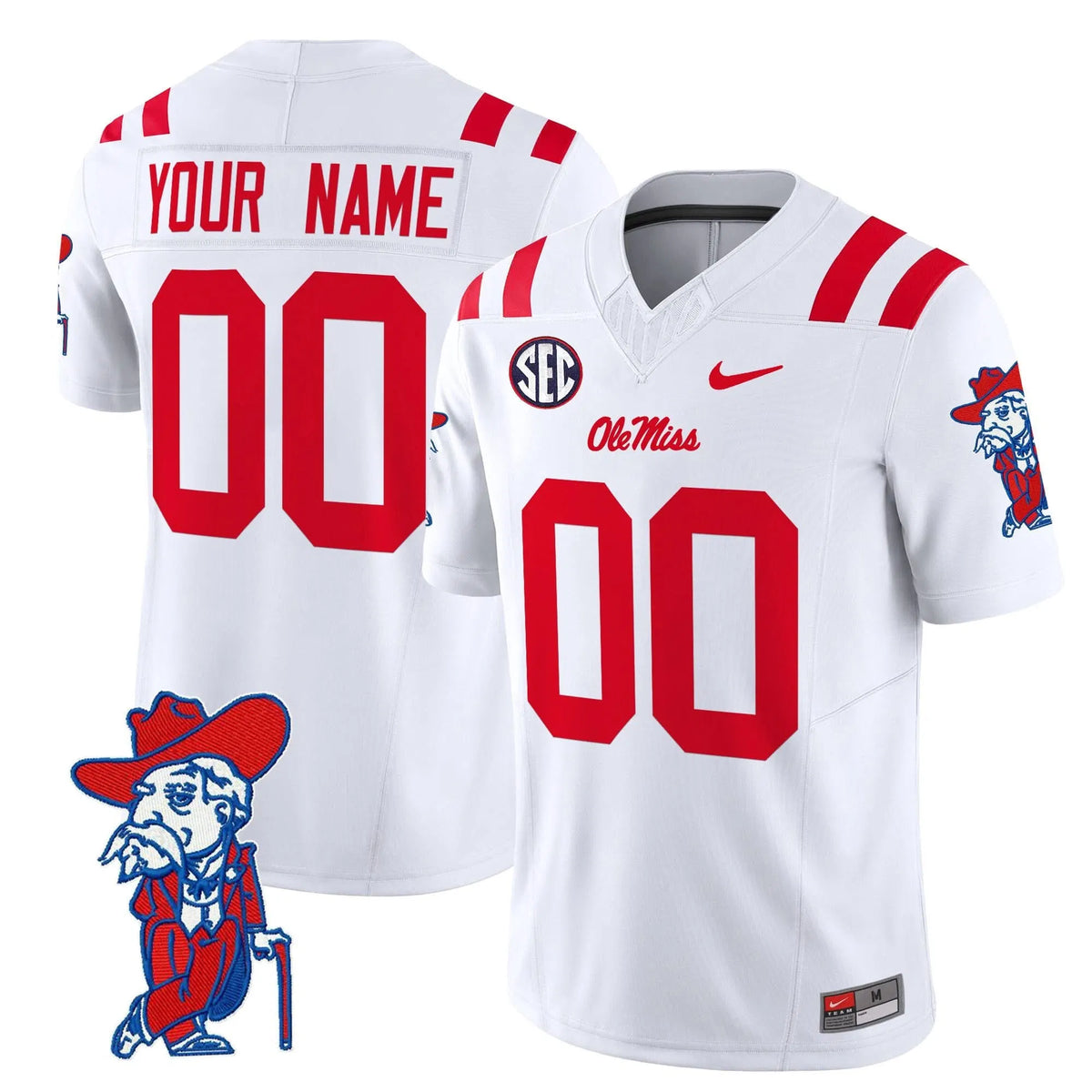 Personalized OMB 2026 Vapor Limited Custom Jersey V2 - White Stitched
