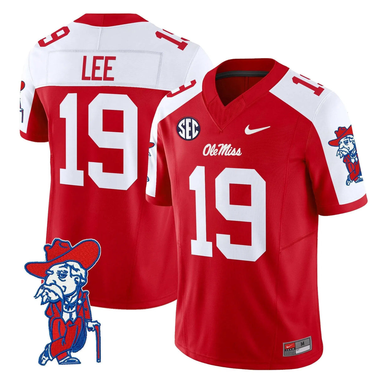 Personalized OMB 2026 Vapor Limited Jersey V2 - Red Alternate / Cayden Lee Stitched