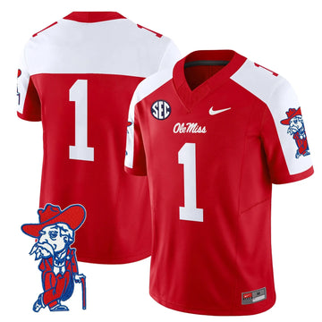 Personalized OMB 2026 Vapor Limited Jersey V2 - Red Alternate / #1 Team Stitched