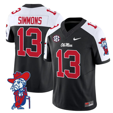 Personalized OMB 2026 Vapor Limited Jersey V2 - Black Alternate / Austin Simmons Stitched