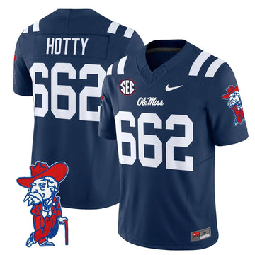 Personalized OMB 2026 Vapor Limited Jersey V2 - Navy / Hotty 662 Stitched