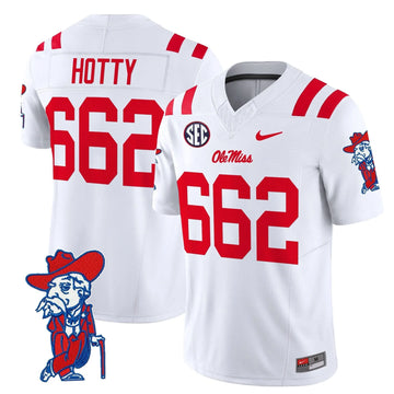 Personalized OMB 2026 Vapor Limited Jersey V2 - White / Hotty 662 Stitched