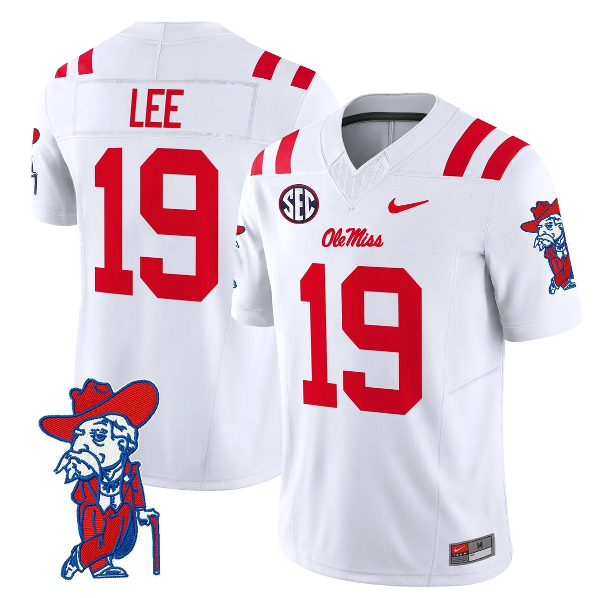 Personalized OMB 2026 Vapor Limited Jersey V2 - White / Cayden Lee Stitched