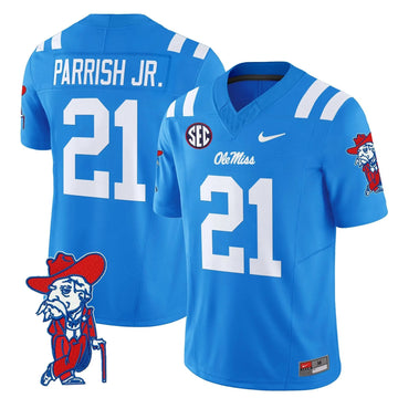 Personalized OMB 2026 Vapor Limited Jersey V2 - Powder Blue / Henry Parrish Jr. Stitched