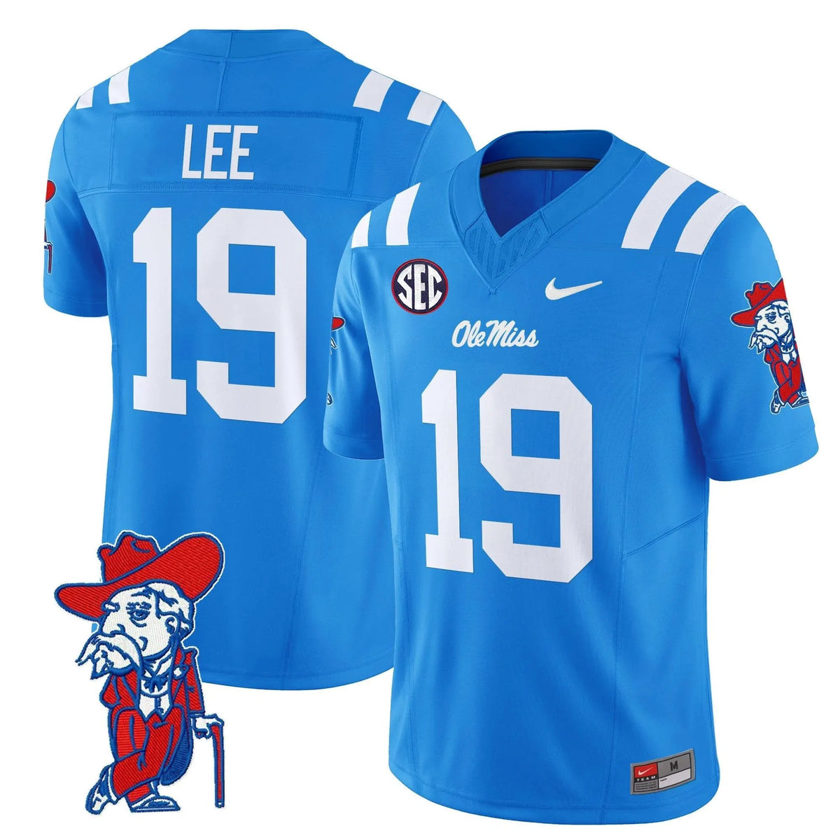 Personalized OMB 2026 Vapor Limited Jersey V2 - Powder Blue / Cayden Lee Stitched