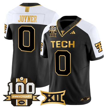 Personalized TTU 2026 Gold Vapor Limited Jersey - 100th Anniversary Patch - Alternate / Quinten Joyner Stitched