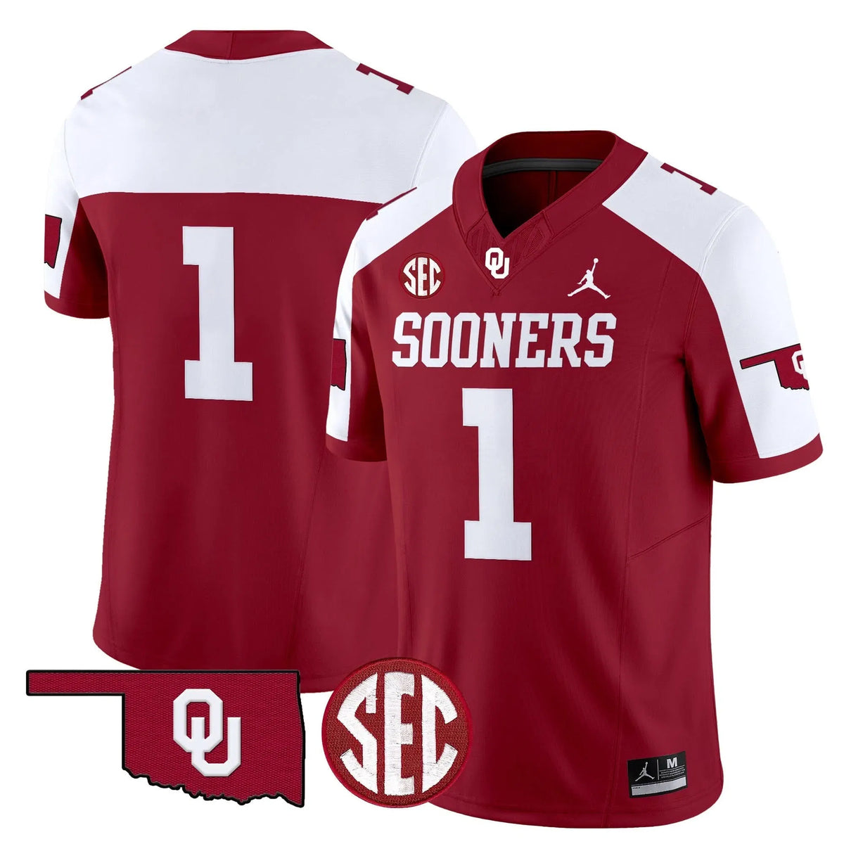 Personalized OS 2026 Vapor Limited Jersey - SEC Patch - Alternate / Team Stitched