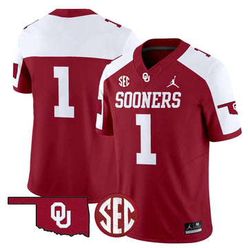 Personalized OS 2026 Vapor Limited Jersey - SEC Patch - Alternate / Team Stitched