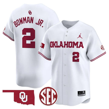 Personalized OS 2026 Vapor Premier Limited Jersey - SEC Patch - White / Billy Bowman Jr. Stitched