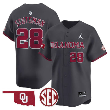 Personalized OS 2026 Vapor Premier Limited Jersey - SEC Patch - Anthracite / Danny Stutsman Stitched