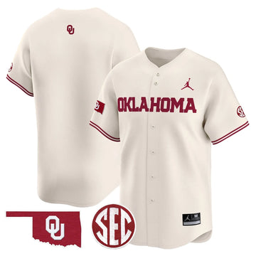 Personalized OS 2026 Vapor Premier Limited Jersey - SEC Patch - Cream / Team Stitched