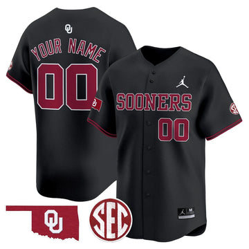 Personalized OS 2026 Vapor Premier Limited Custom Jersey V2 - SEC Patch - Black Stitched