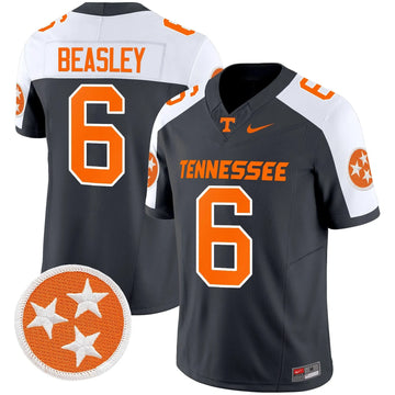 Personalized TV 2026 Vapor Limited Jersey - Grey Alternate / Aaron Beasley Stitched
