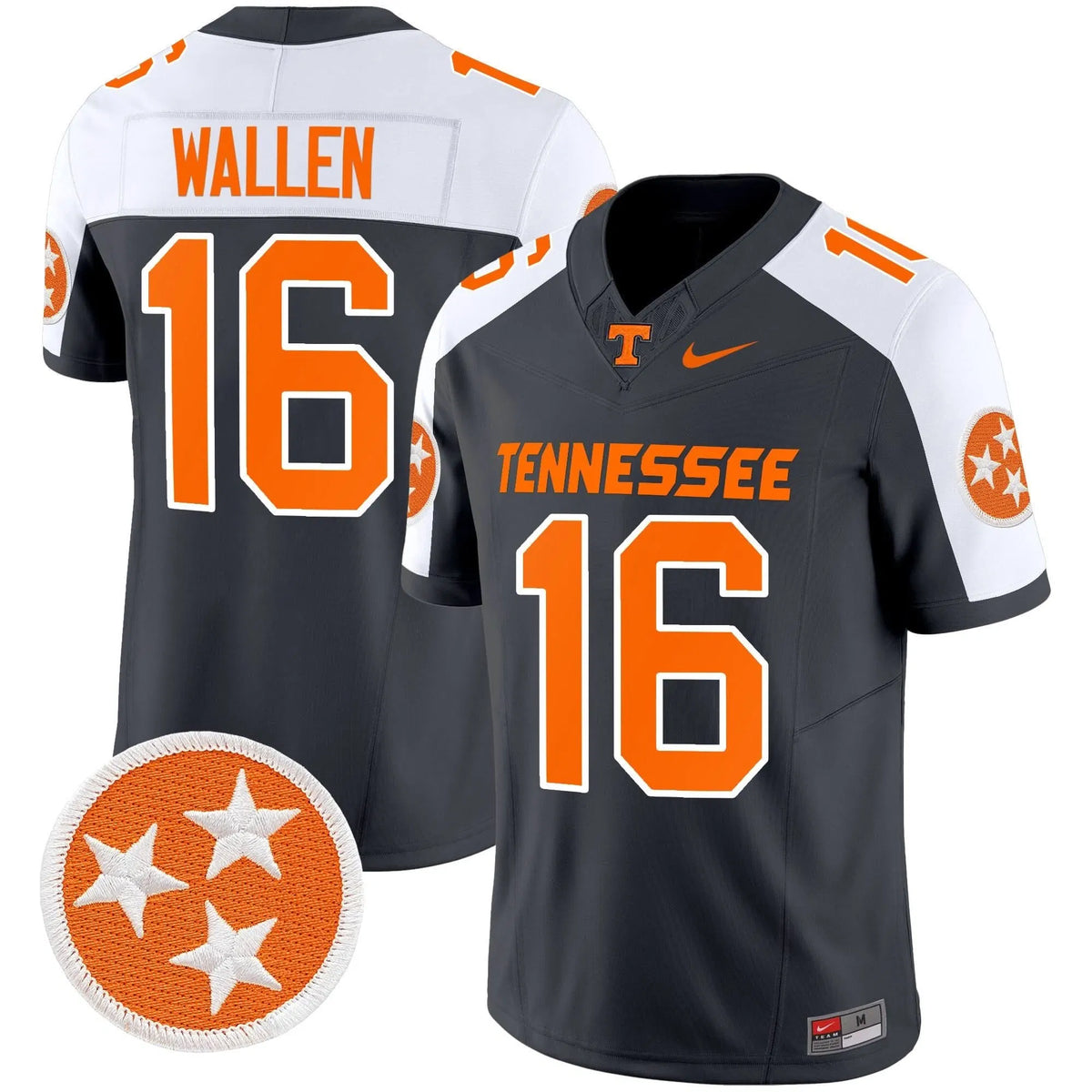 Personalized TV 2026 Vapor Limited Jersey - Grey Alternate / Morgan Wallen Stitched