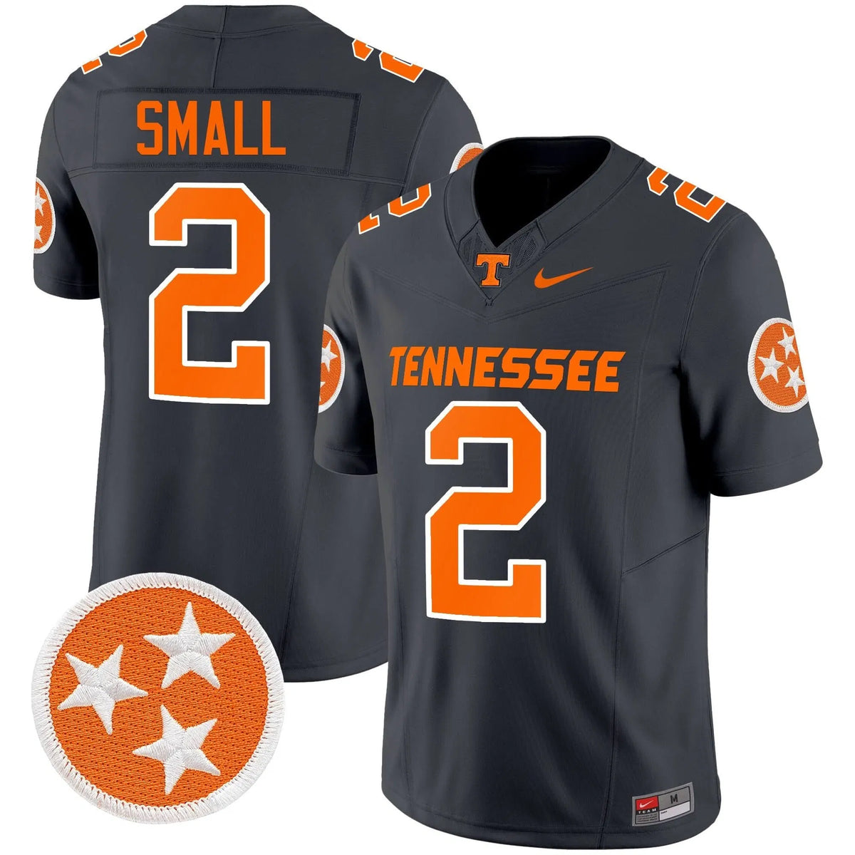 Personalized TV 2026 Vapor Limited Jersey - Smokey Grey / Jabari Small Stitched