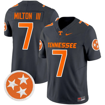 Personalized TV 2026 Vapor Limited Jersey - Smokey Grey / Joe Milton III Stitched