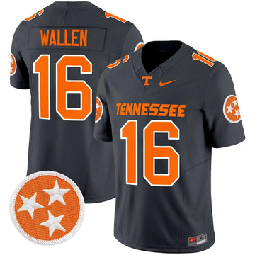 Personalized TV 2026 Vapor Limited Jersey - Smokey Grey / Morgan Wallen Stitched