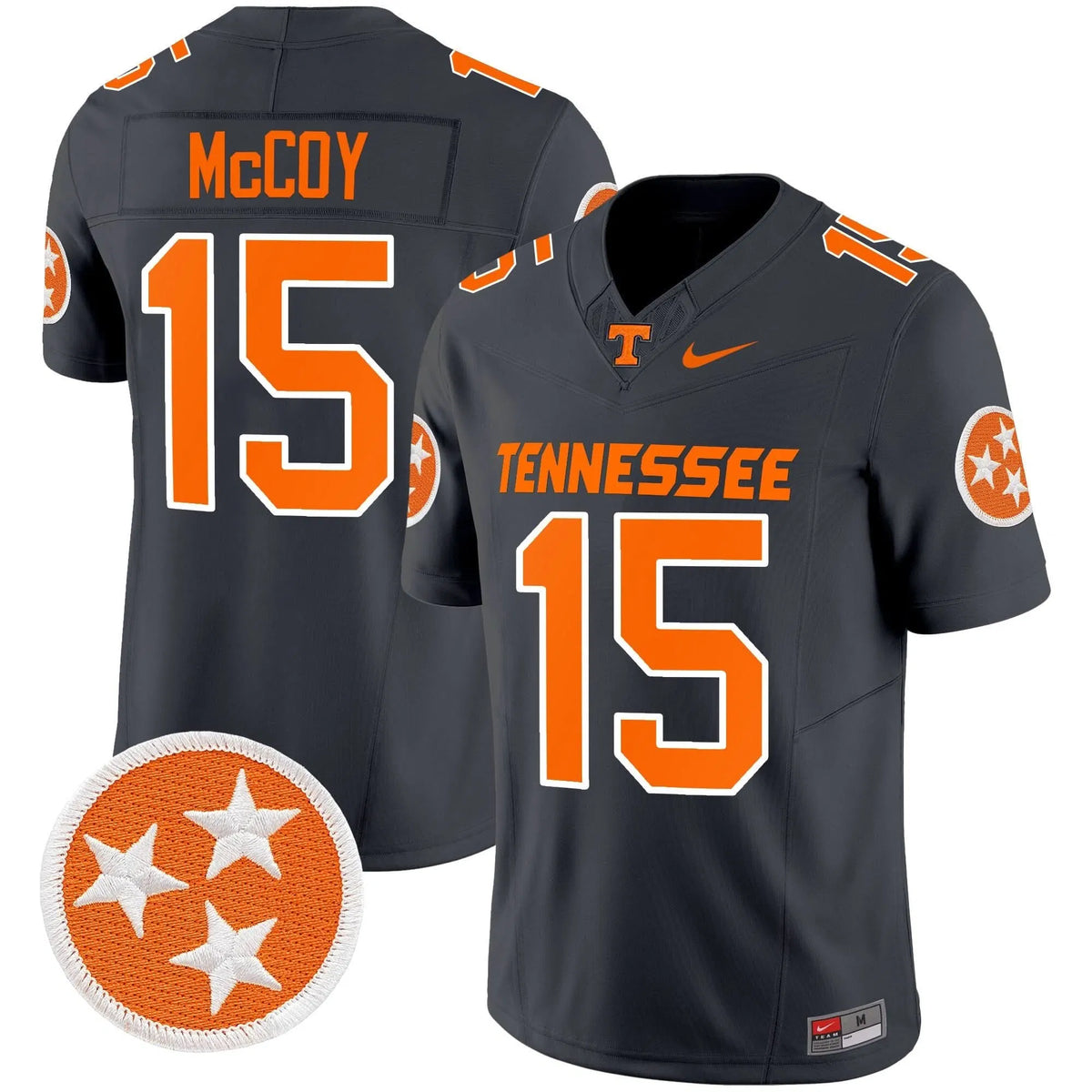 Personalized TV 2026 Vapor Limited Jersey - Smokey Grey / Bru McCoy Stitched