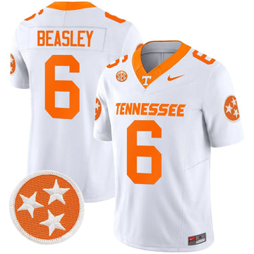 Personalized TV 2026 Vapor Limited Jersey - White / Aaron Beasley Stitched