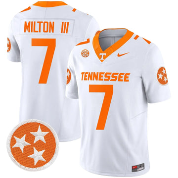 Personalized TV 2026 Vapor Limited Jersey - White / Joe Milton III Stitched