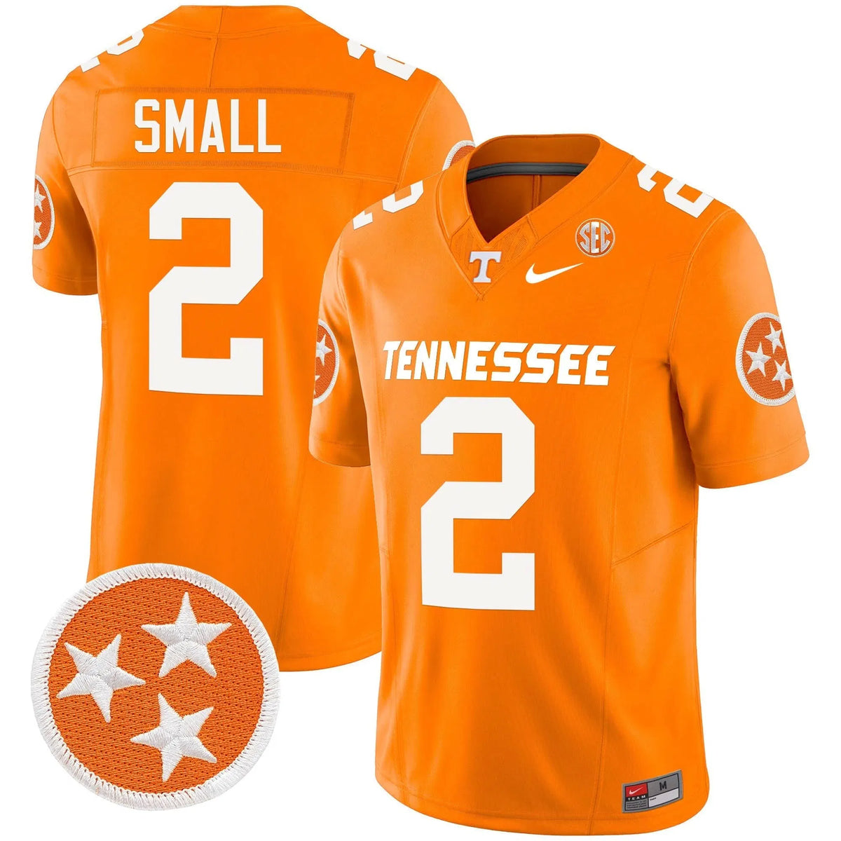 Personalized TV 2026 Vapor Limited Jersey - Orange / Jabari Small Stitched