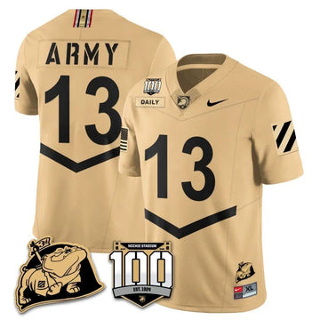 Personalized ABK 100th Anniversary Patch Vapor Jersey - Gold / Bryson Daily Stitched