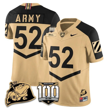 Personalized ABK 100th Anniversary Patch Vapor Jersey - Gold Alternate / Austin Hill Stitched