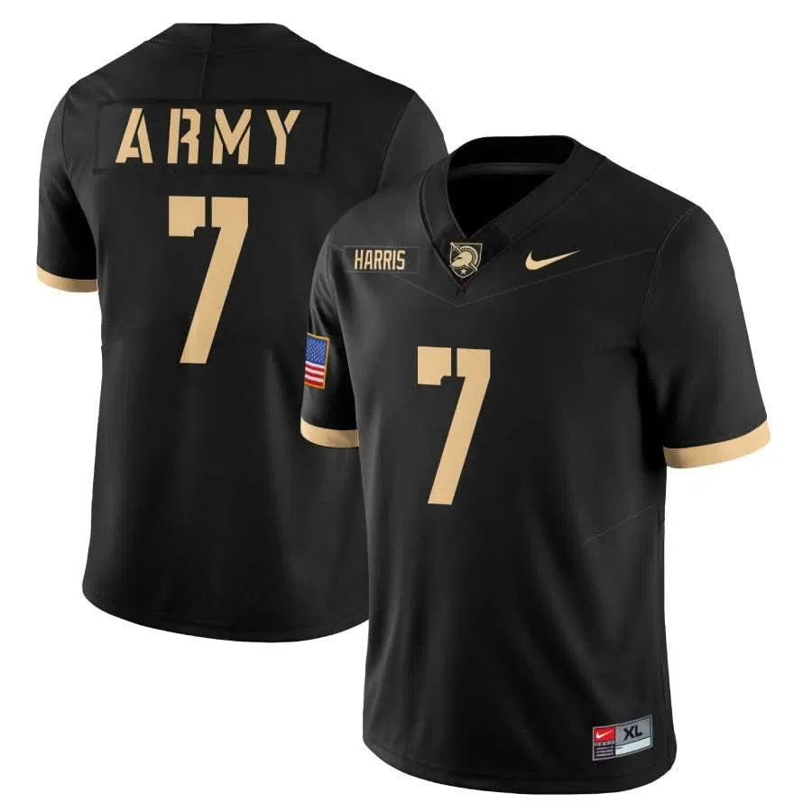 Personalized ABK Special Uniform - Black / Champ Harris Stitched