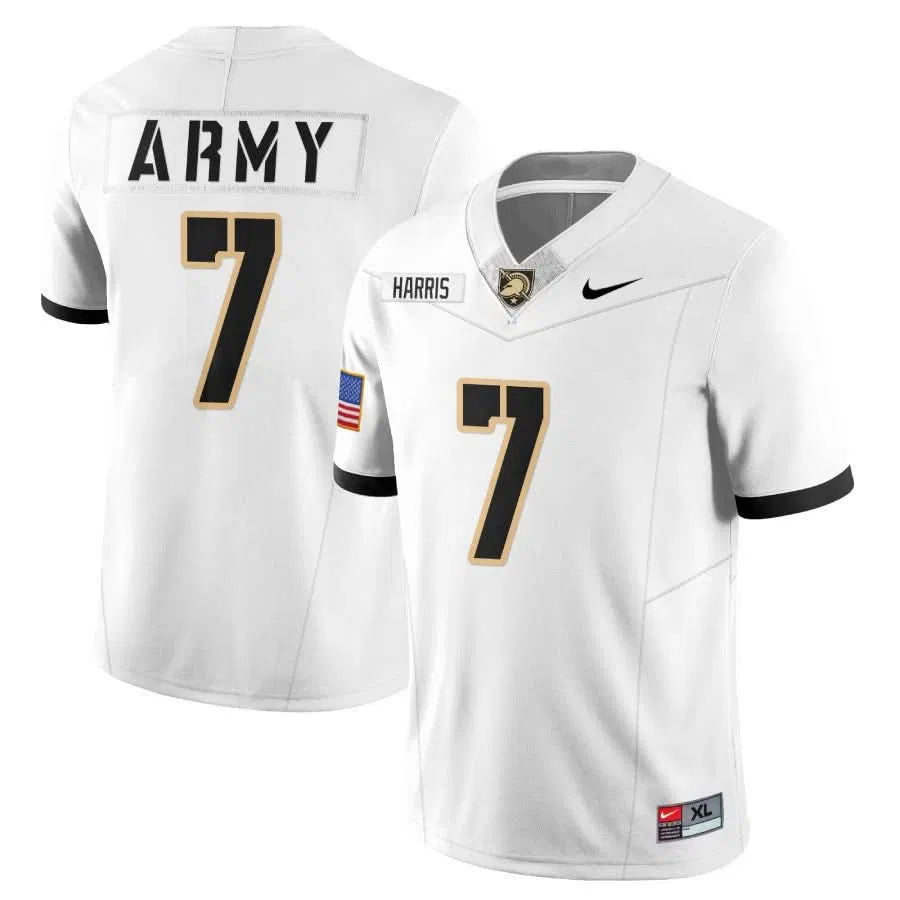 Personalized ABK Special Uniform - White / Champ Harris Stitched