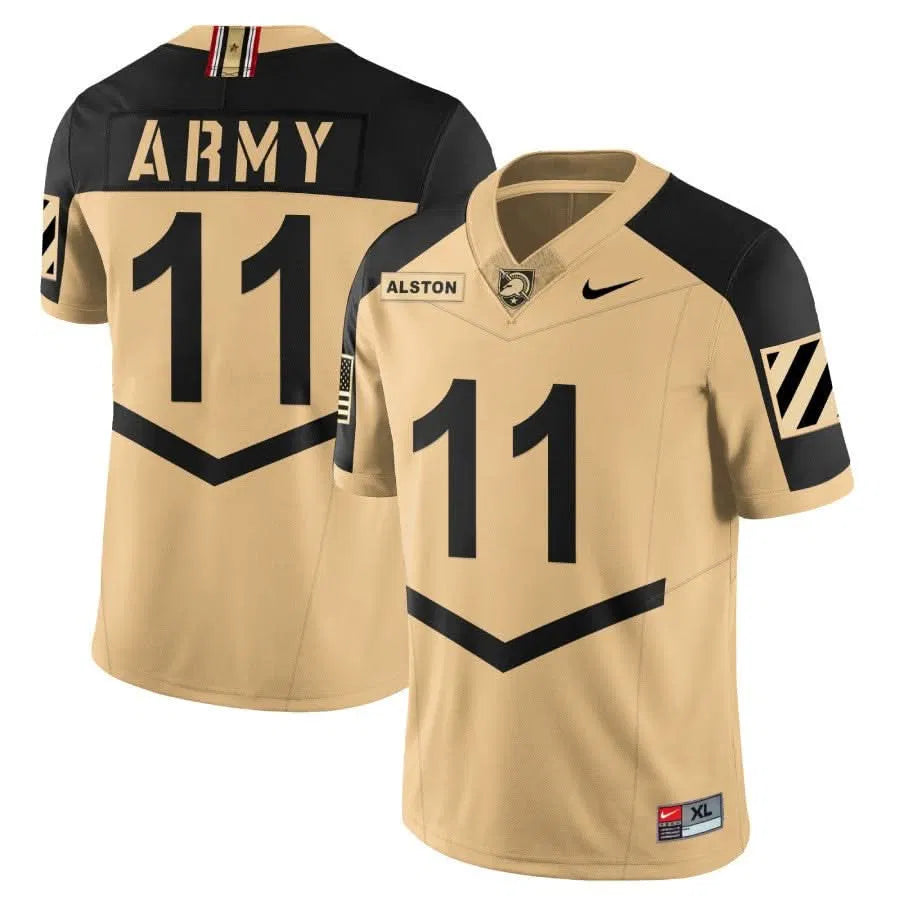 Personalized ABK Special Uniform - Gold Alternate / Isaiah Alston Stitched