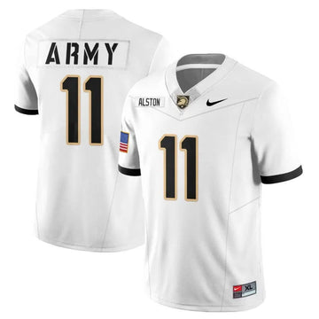 Personalized ABK Special Uniform - White / Isaiah Alston Stitched