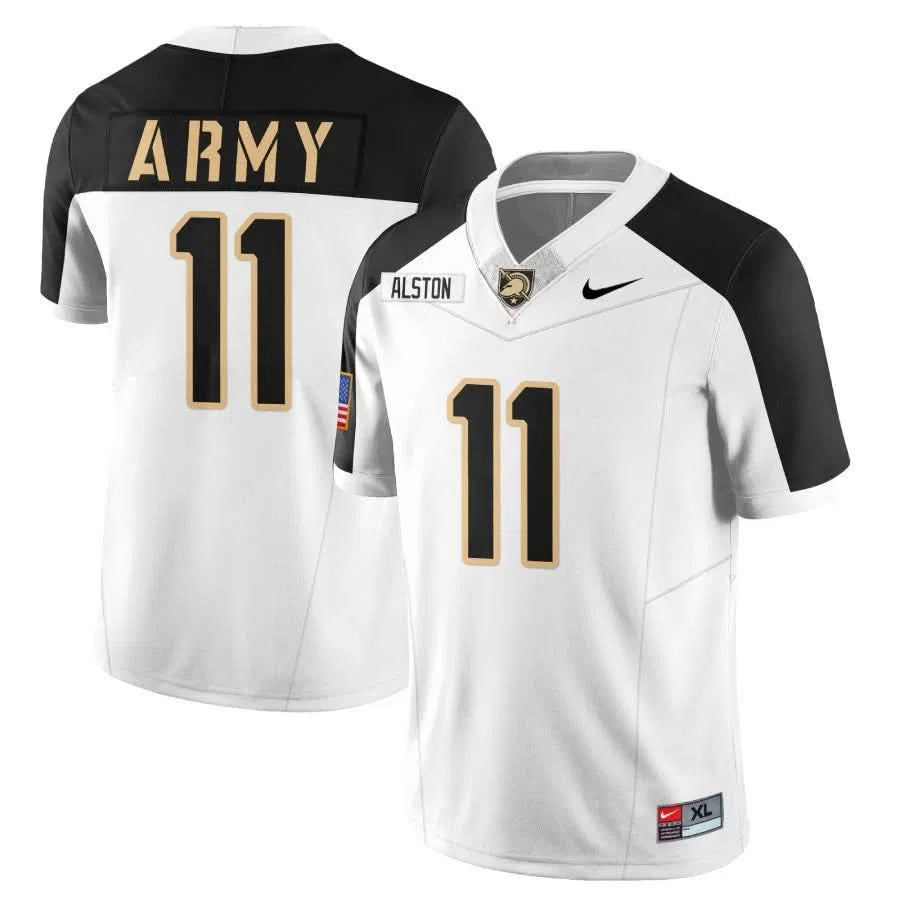 Personalized ABK Special Uniform - White Alternate / Isaiah Alston Stitched