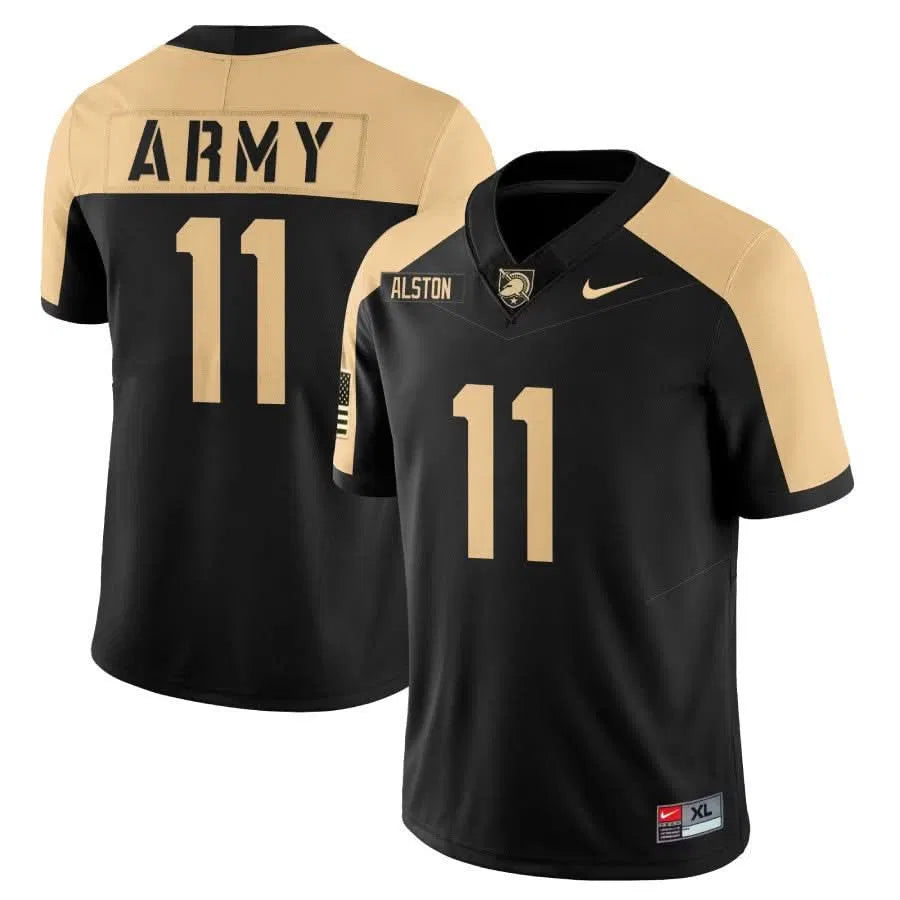 Personalized ABK Special Uniform - Black Alternate / Isaiah Alston Stitched