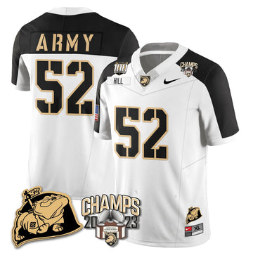 Personalized ABK 2023 CIC Trophy Champion Patch Jersey - Austin Hill / White Alternate Stitched
