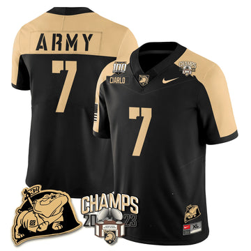 Personalized ABK 2023 CIC Trophy Champion Patch Jersey - Jimmy Ciarlo / Black Alternate Stitched