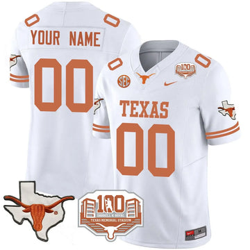 Personalized TL 2026 Vapor Limited Custom Jersey - 100 years of Darrell K Royal - White Stitched