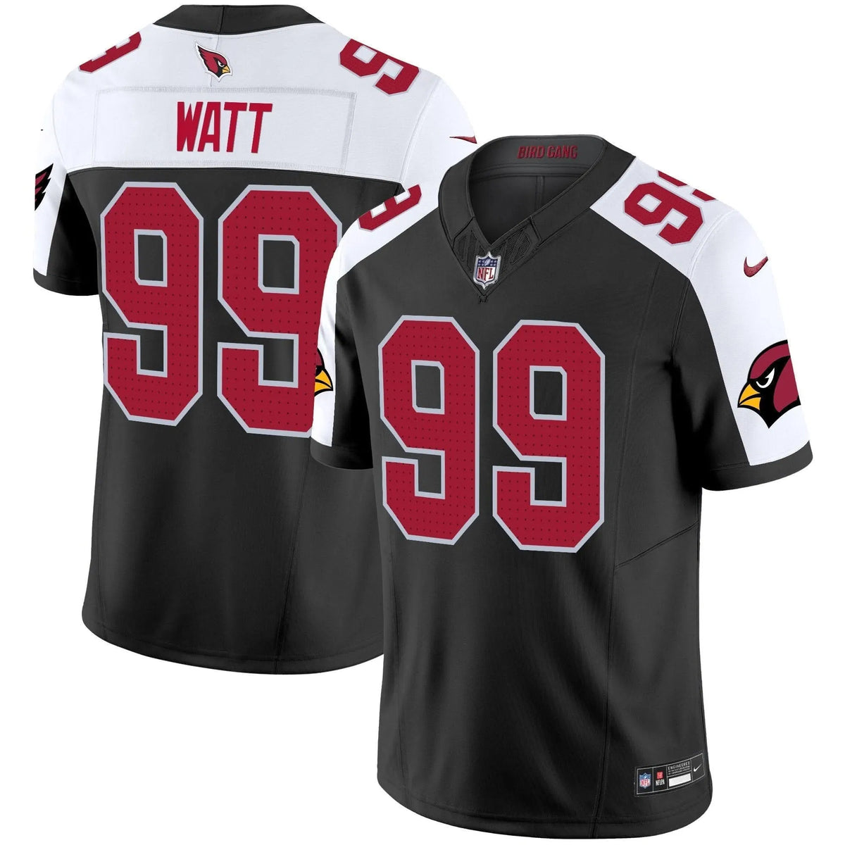 Personalized AC 2026 Vapor Limited Jersey - Black Alternate / J.J. Watt Stitched