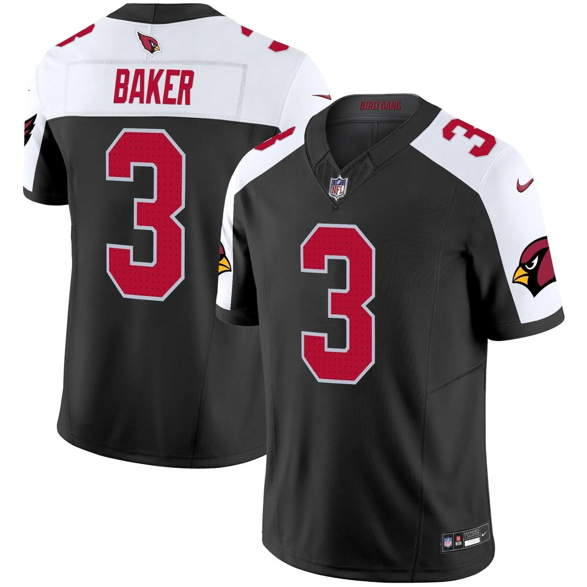 Personalized AC 2026 Vapor Limited Jersey - Black Alternate / Budda Baker Stitched