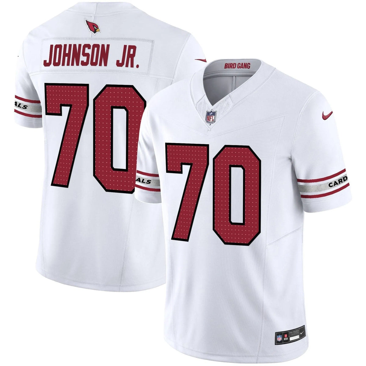 Personalized AC 2026 Vapor Limited Jersey - White / Paris Johnson Jr. Stitched