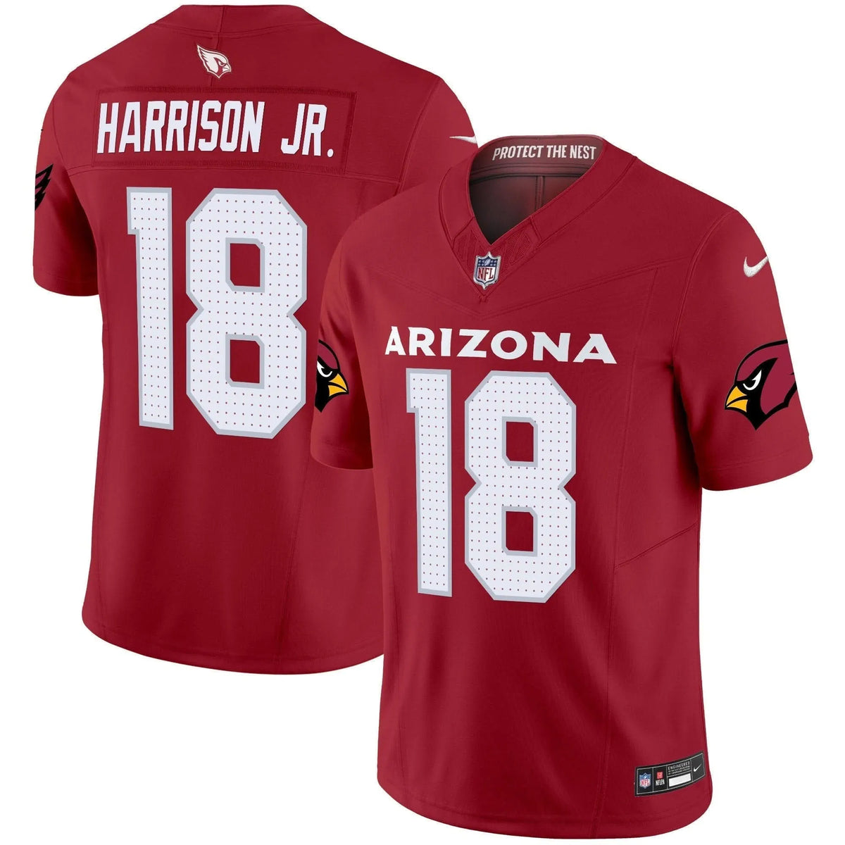Personalized AC 2026 Vapor Limited Jersey - Red / Marvin Harrison Jr. Stitched