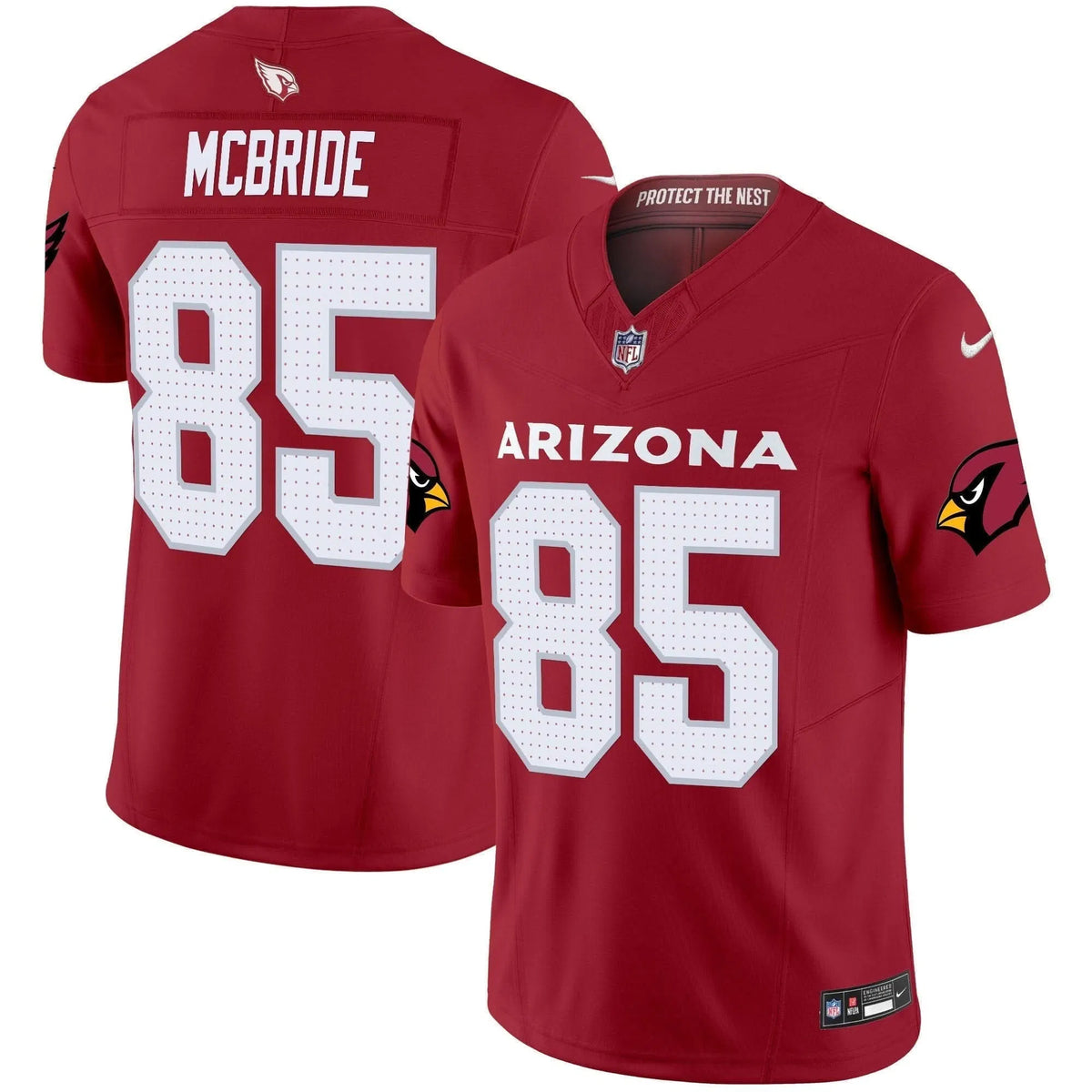 Personalized AC 2026 Vapor Limited Jersey - Red / Trey McBride Stitched