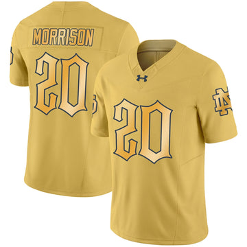 Personalized NDFI Vapor Limited Jersey - Gold / Benjamin Morrison Stitched