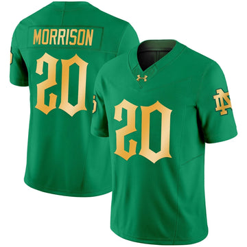 Personalized NDFI Vapor Limited Jersey - Green / Benjamin Morrison Stitched