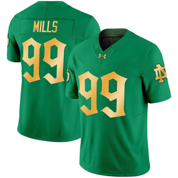Personalized NDFI Vapor Limited Jersey - Green / Rylie Mills Stitched