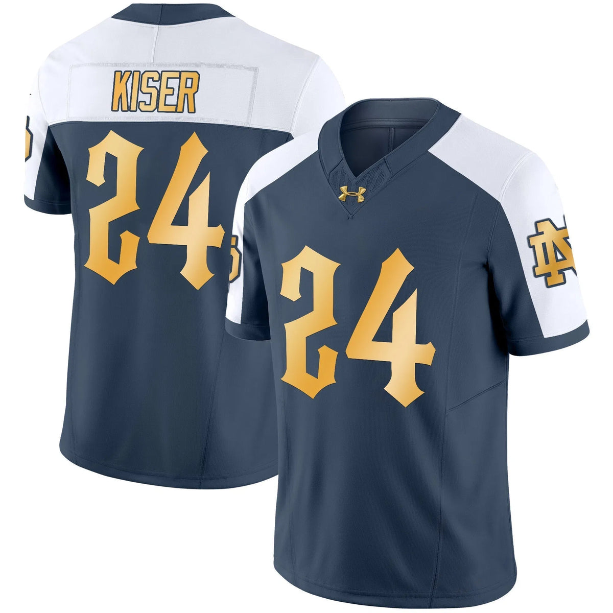 Personalized NDFI Vapor Limited Jersey - Alternate / Jack Kiser Stitched