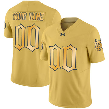 Personalized NDFI 2026 Vapor Limited Custrom Jersey - Gold Stitched