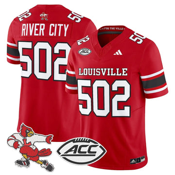 Personalized LC '1980s Throwback' Vapor Limited Jersey - Red / River City 502 Stitched