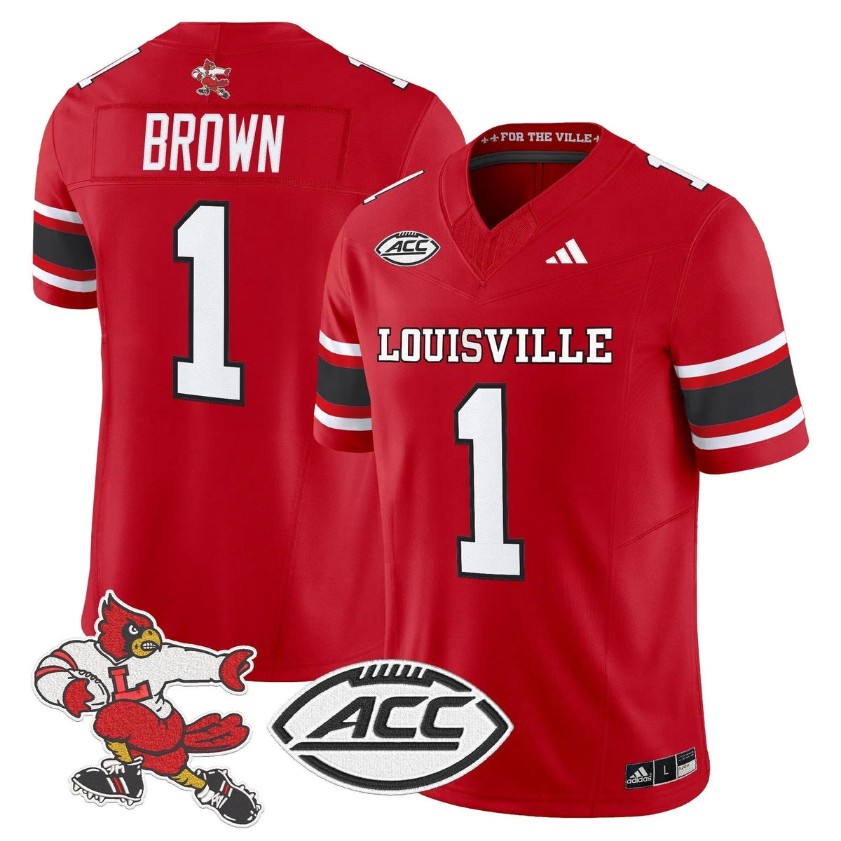 Personalized LC '1980s Throwback' Vapor Limited Jersey - Red / Isaac Brown Stitched