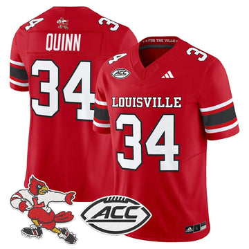 Personalized LC '1980s Throwback' Vapor Limited Jersey - Red / TJ Quinn Stitched