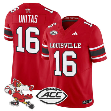 Personalized LC '1980s Throwback' Vapor Limited Jersey - Red / Johnny Unitas Stitched